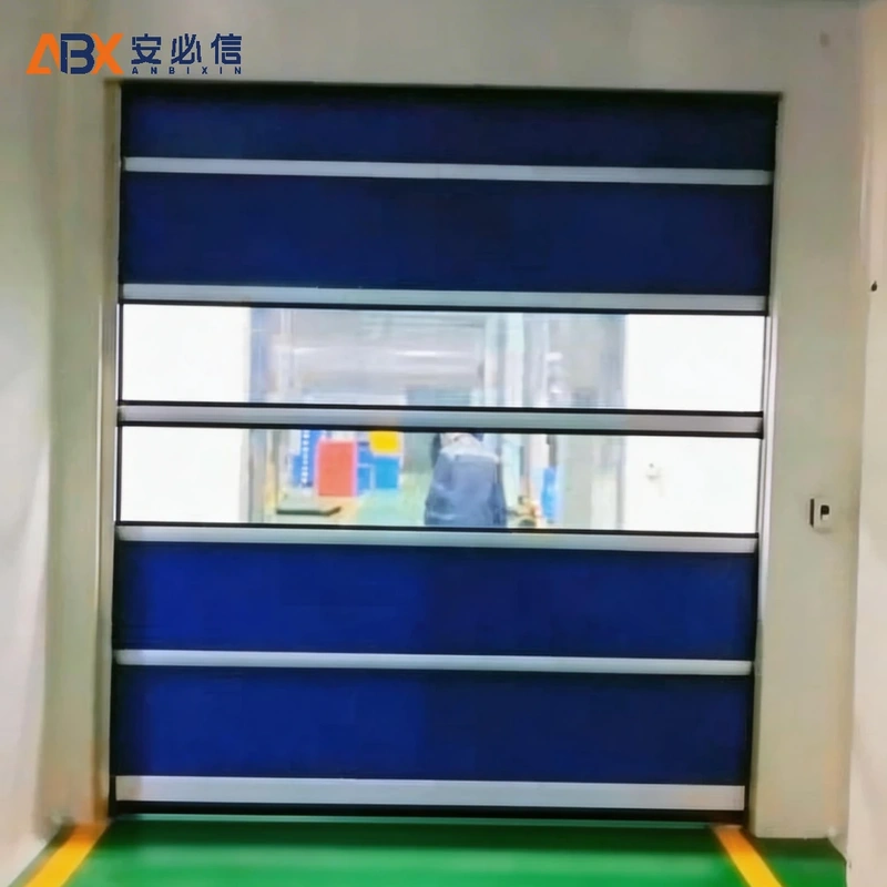 鹤岗市软帘快速门